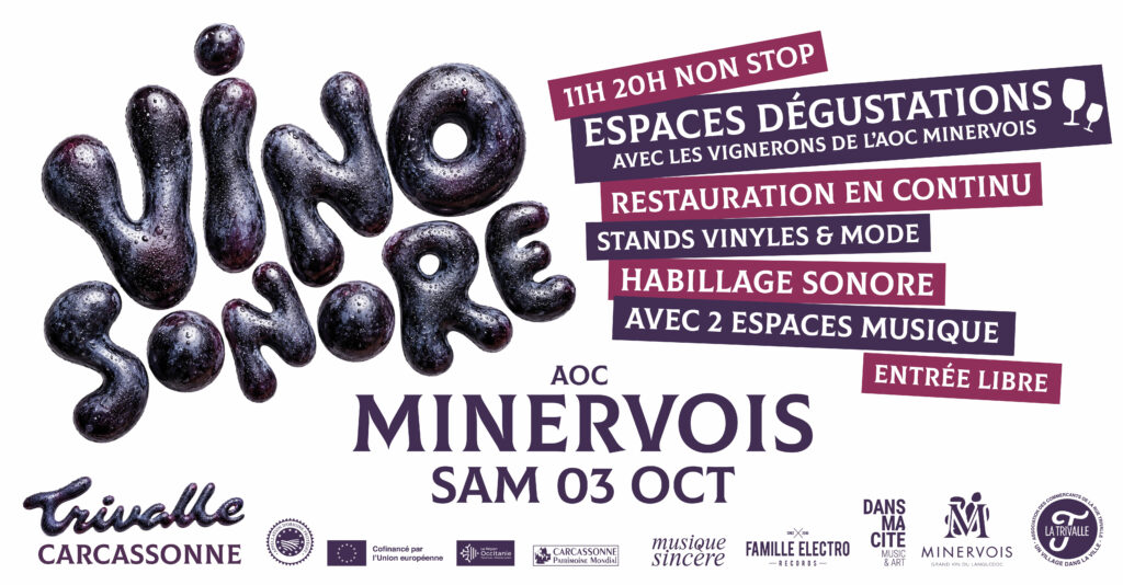 vino sonore Minervois la trivalle carcassonne RS